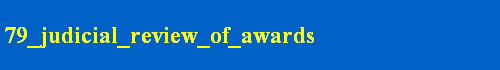 79_judicial_review_of_awards
