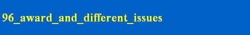 96_award_and_different_issues