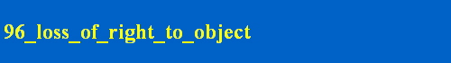 96_loss_of_right_to_object