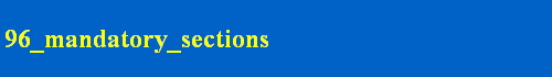 96_mandatory_sections