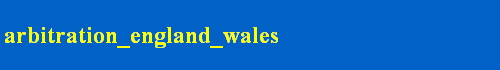 arbitration_england_wales